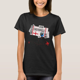 T-shirt Chesterfield Girl Chesterfield Boarding Pass Ches