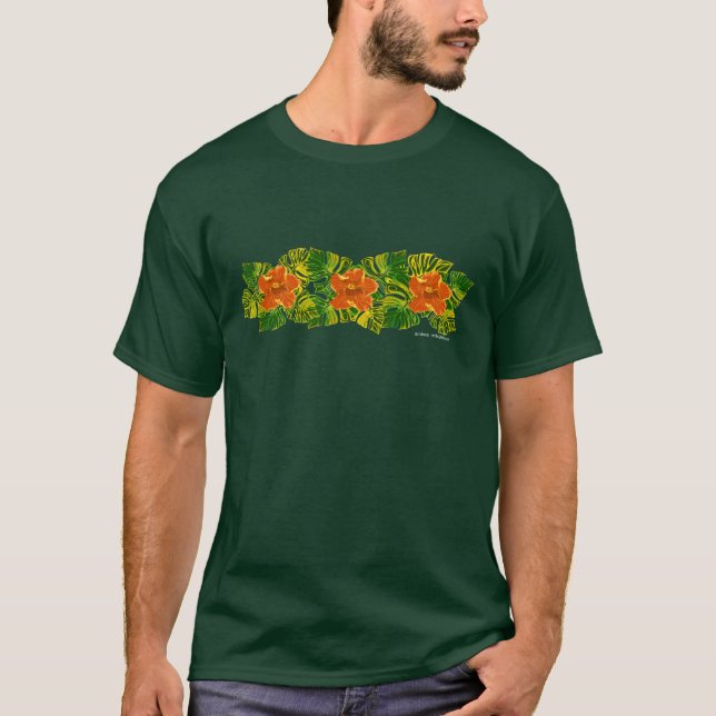 T-shirt Cheststripe floral (Devant)