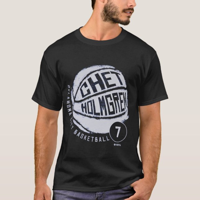 T-shirt Chet Holmgren Oklahoma City (Devant)