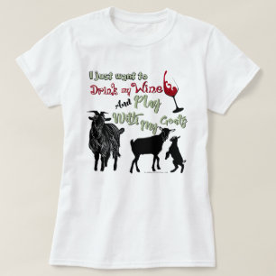 T-shirt CHÈTES   Vous voulez boire du vin et jouer avec de