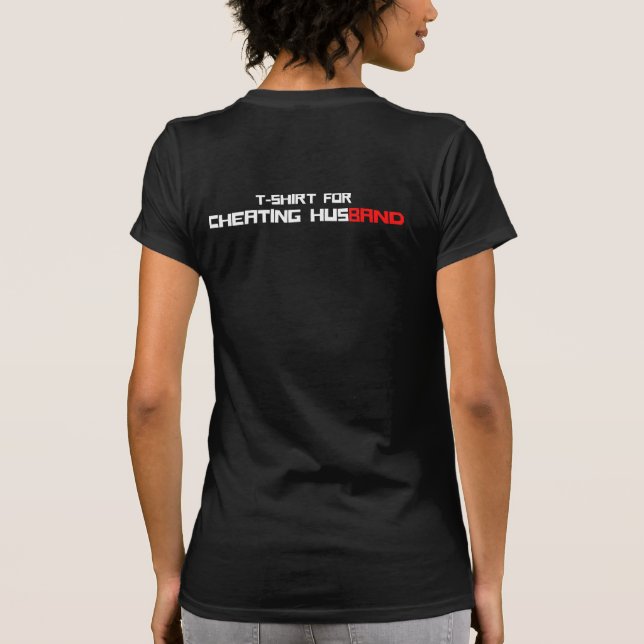 T-shirt CHETING HUSBAND (Dos)