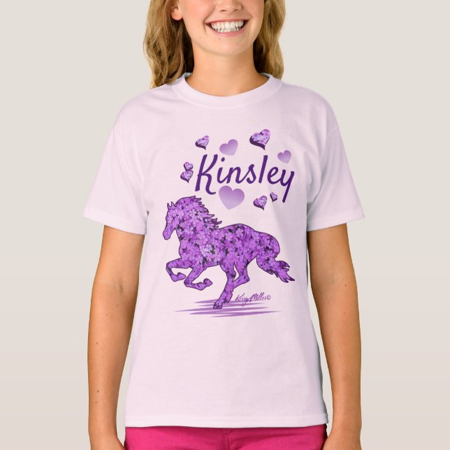 T-shirt cheval (Devant)