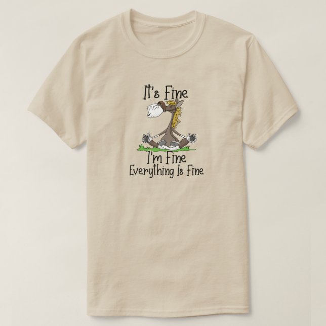 T-shirt cheval (Design devant)
