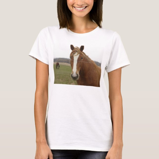 T-shirt cheval (Devant)