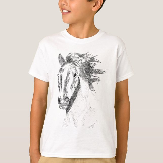 T-shirt Cheval (Devant)