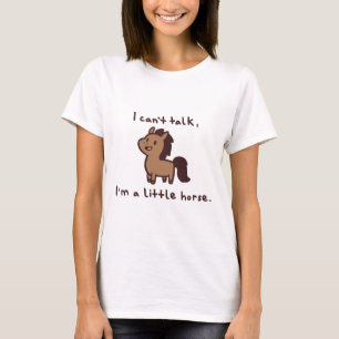 T-shirt cheval