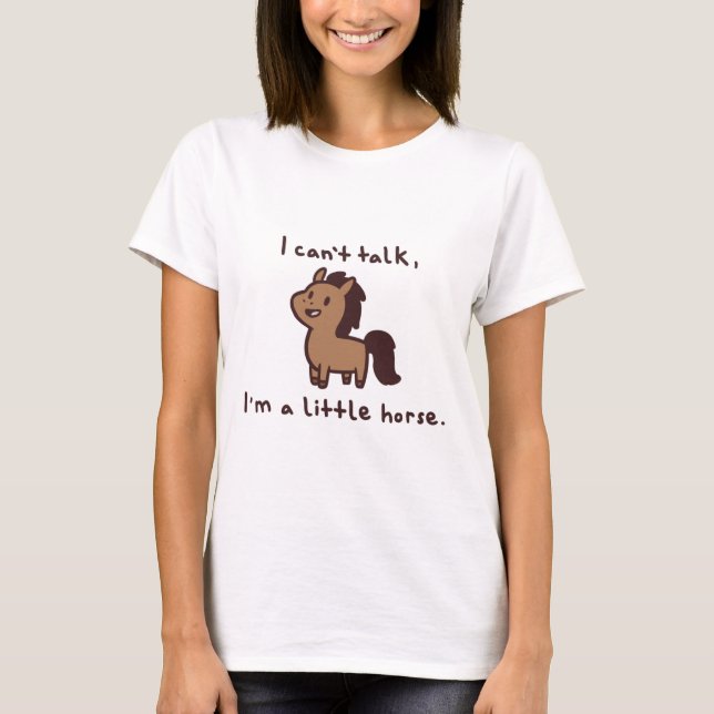 T-shirt cheval (Devant)