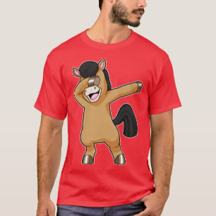 T-shirt Cheval à Hip hop Dance Dab