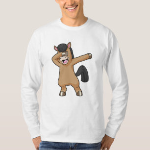 T-shirt Cheval à Hip hop Dance Dab