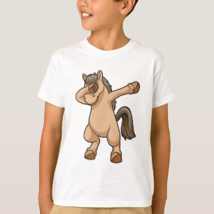 T-shirt Cheval à Hip hop Dance Dab