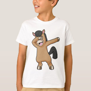T-shirt Cheval à Hip hop Dance Dab