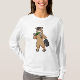 T-shirt Cheval à Mating Vegan