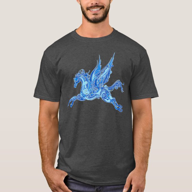 T-shirt Cheval ailé Pegase mythologie grecque (Devant)