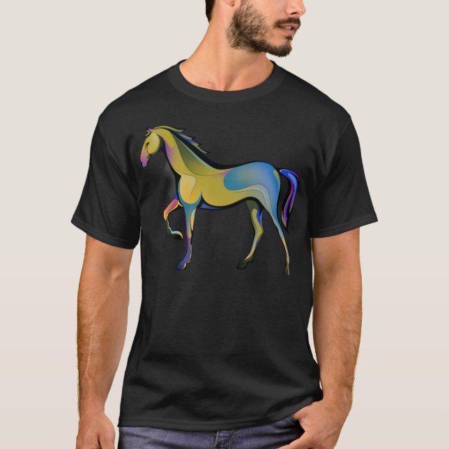 T-shirt Cheval amadeus bibi et tina (Devant)