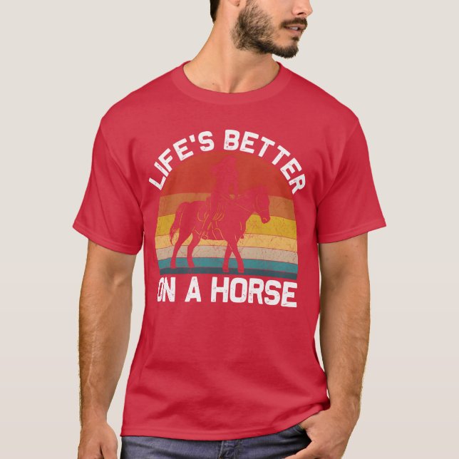 T-shirt Cheval Ami fille Lover (Devant)