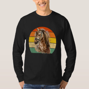 T-shirt Cheval Amour Vintage Chevaux Pour Papa Maman Anima
