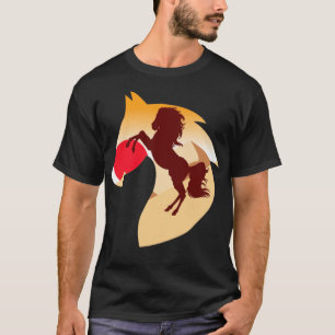 T-shirt cheval amoureux des animaux série télé équitation