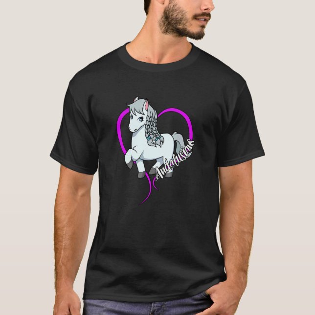 T-shirt Cheval andalou (Devant)