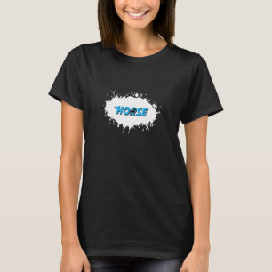 T-shirt Cheval Animal Fun Splash