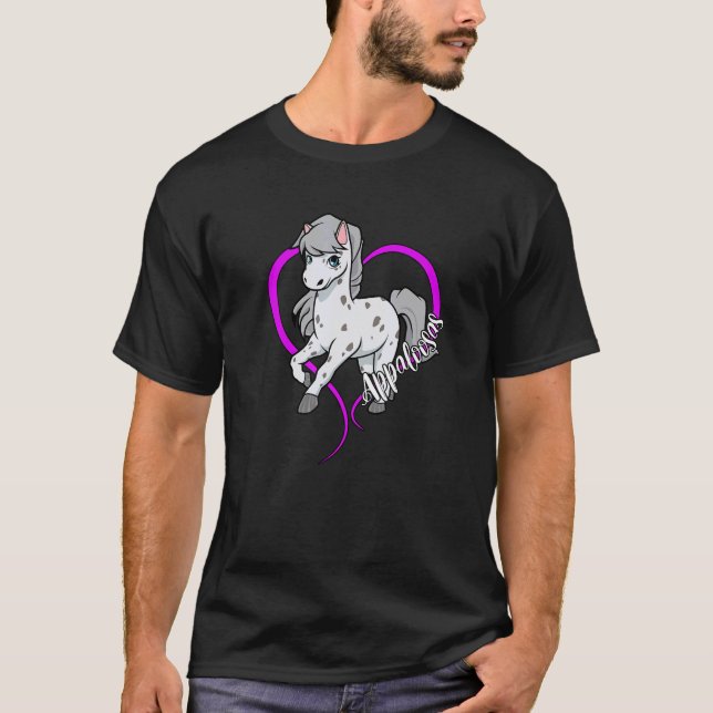T-shirt Cheval   Appaloosa (Devant)