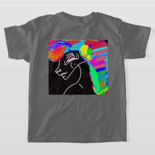 T-shirt Cheval Arc-en-ciel