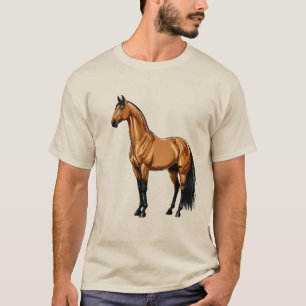 T-shirt Cheval audacieux