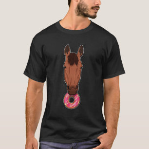 T-shirt Cheval avec beigne