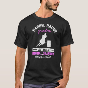 T-shirt Cheval Barrel Racer Grand-mère Rodeo Grand-mère Ba