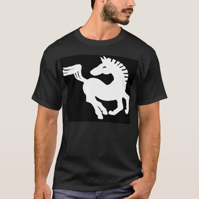 T-shirt Cheval blanc (Devant)