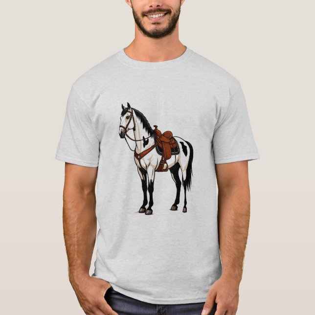 T-shirt Cheval blanc (Devant)