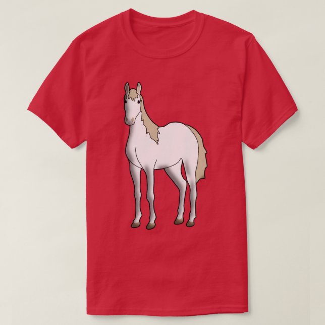 T-shirt cheval blanc (Design devant)