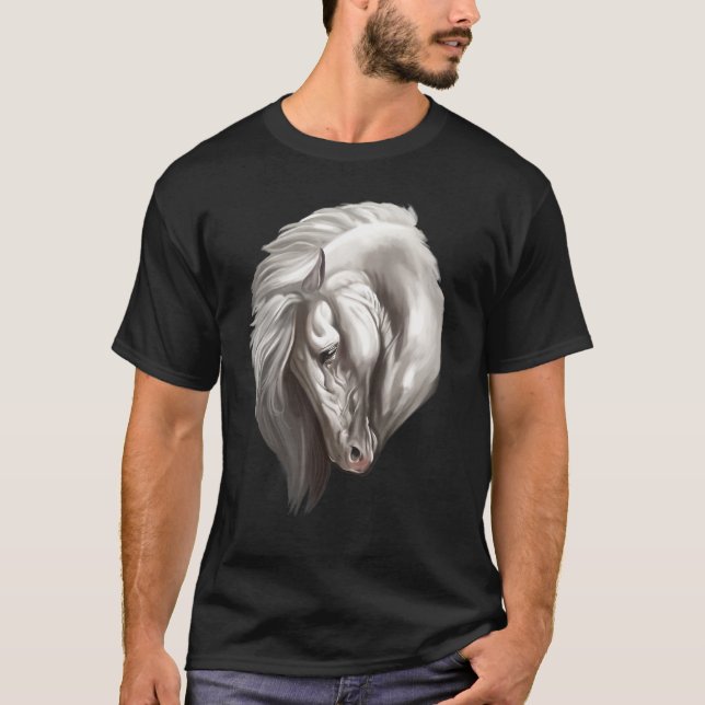 T-shirt Cheval blanc 4 (Devant)
