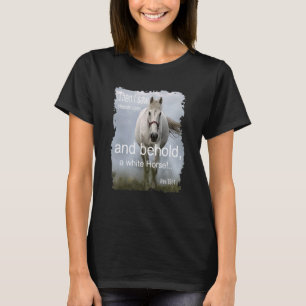 T-shirt Cheval Blanc Du Ciel Foi Chrétienne