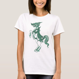 T-SHIRT CHEVAL BOUDDHISTE INDOU D'ANGE D'UN DIEU