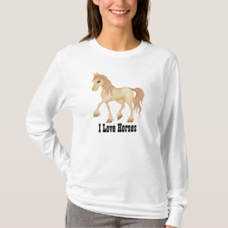 T-shirt Cheval Brown
