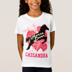 T-Shirt Cheval Cassandra personnalisé par amant