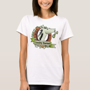 T-shirt Cheval chanceux du jour de St Patrick