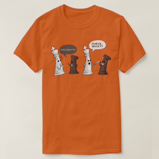 T-shirt Cheval Chess Castle Pièces King 1 (Design devant)