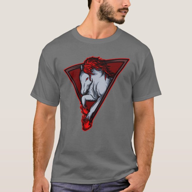 T-shirt Cheval Cheval Cheval Cheval Amour Cadeau Cheval Éq (Devant)