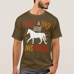 T-shirt Cheval Cheval Cheval Cheval Équitation Cheval Love