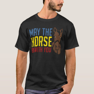 T-shirt Cheval Cheval équitation famille Haflinger