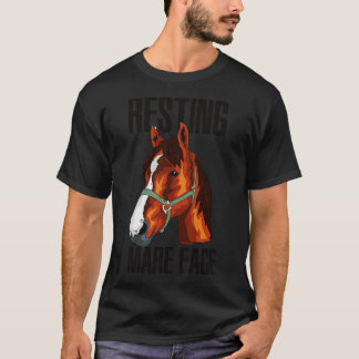 T-shirt Cheval Cheval Ponies Équitation Cheval Equestre