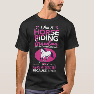 T-shirt Cheval chevaux dire équitation, cheval chemise cad