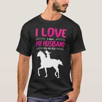 T-shirt Cheval chevaux dire équitation, cheval shirt cadea
