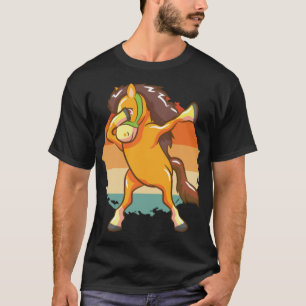 T-shirt Cheval chevaux mignonne équitation cadeau idée pon