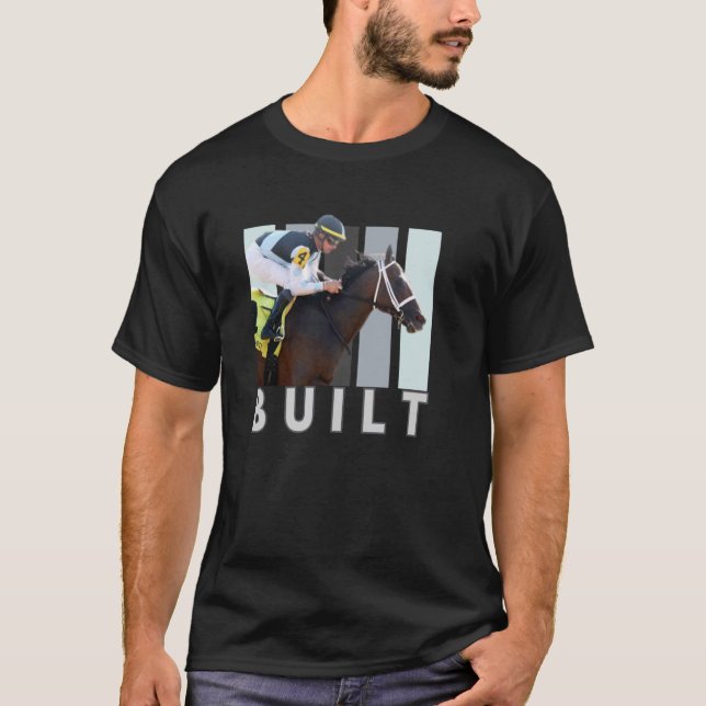 T-shirt Cheval construit, Course de chevaux, Del Mar, Sant (Devant)