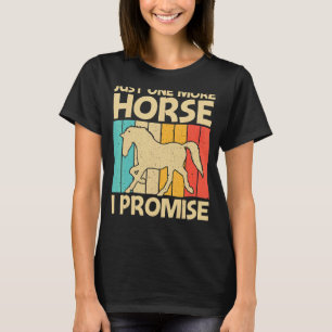 T-shirt Cheval cool Pour Hommes Femmes Équitation Équestre