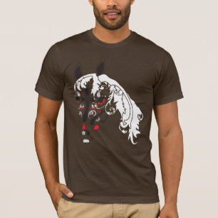T-shirt cheval crâne à sucre
