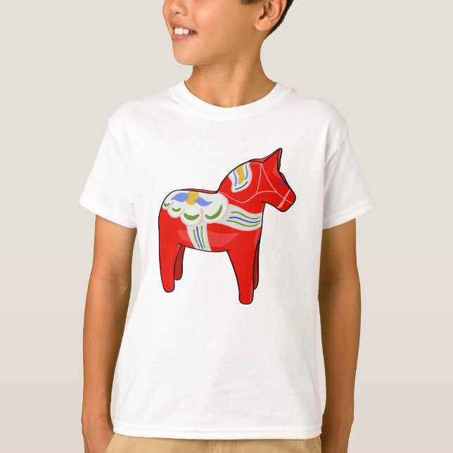T-shirt Cheval dalécarlien (Devant)
