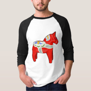 T-shirt Cheval dalécarlien